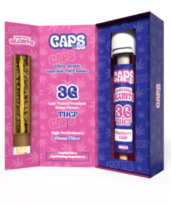 blueberry chill blunts Caps by Good Morels 3G THCP hash hole