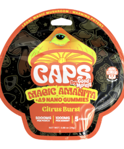 circus burst nano gummies caps by good morels fruity edible