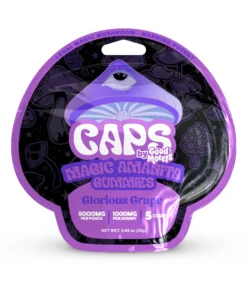 amanita gummies caps by good morels new flavors