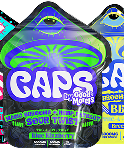 hemp extract gummies caps by good morels 5000mg