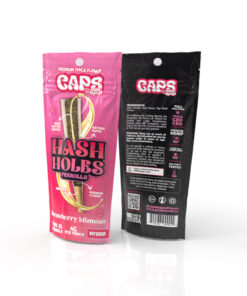CAPS 2 Pack Hash Holes Prerolls 4g Total – Strawberry Mimosa