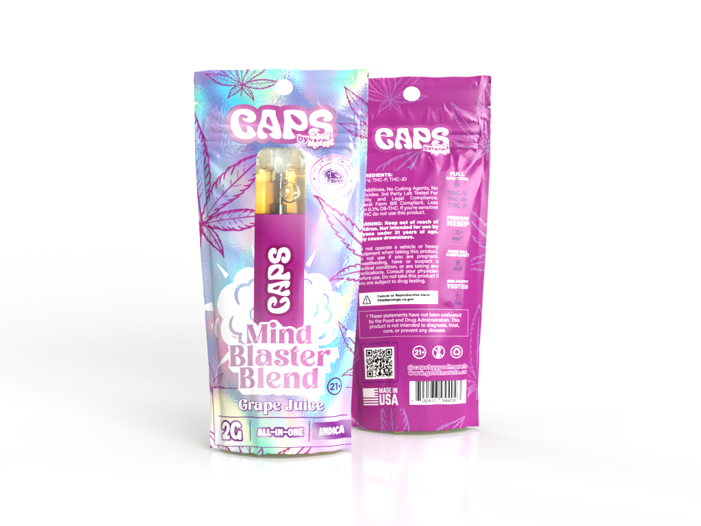 mind blaster blend 2g all-in-one grape juice fruity flavor
