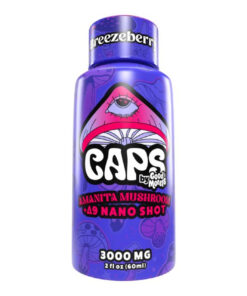 nano shots breezeberry caps by good morels liquid shot