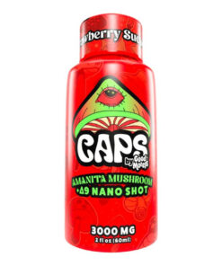 Nano shots purple stuff by Caps by Good Morels. Fast-acting liquid formula with bold berry flavor and smooth, convenient on-the-go use.