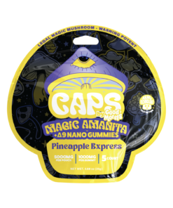 pineapple express amanita nano gummies